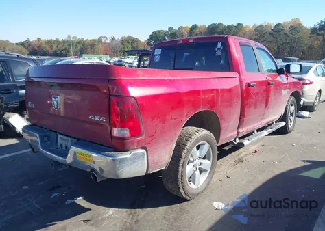 2013 Ram 1500 Big Horn z USA, uszkodzony, nr VIN 1C6RR7GTXDS543329